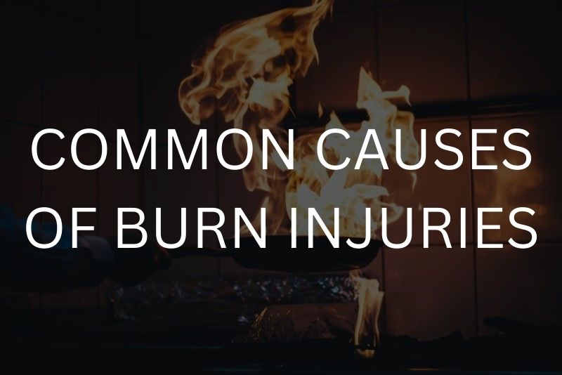 Common causes of burn injuries