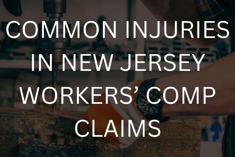 Common injuries in New Jersey workers’ comp claims