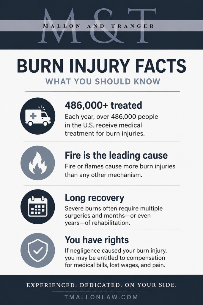 NJ Burn Injury Infographic