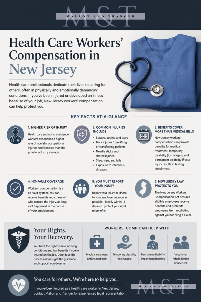 NJ Healthcare Worker Infographic